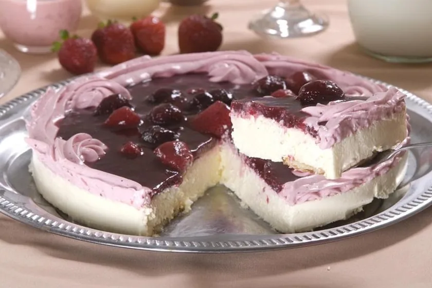 Torta Cheesecake Frutas Vermelhas