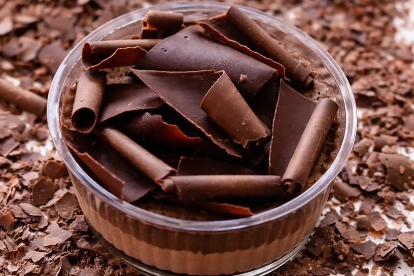 Mini Torta Mousse de Chocolate