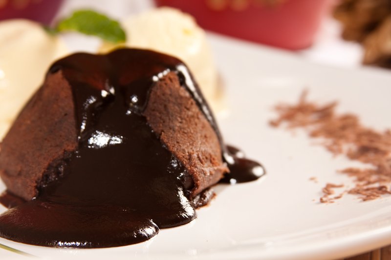 Petit Gateau Chocolate ao Leite